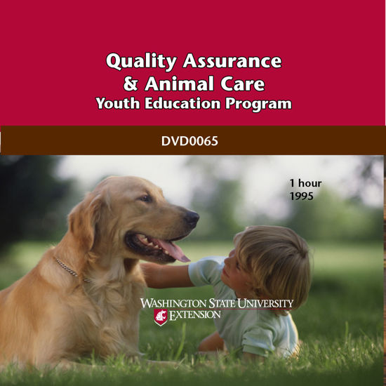 WSU Extension Publications|Quality Assurance and Animal Care Youth Education  Program