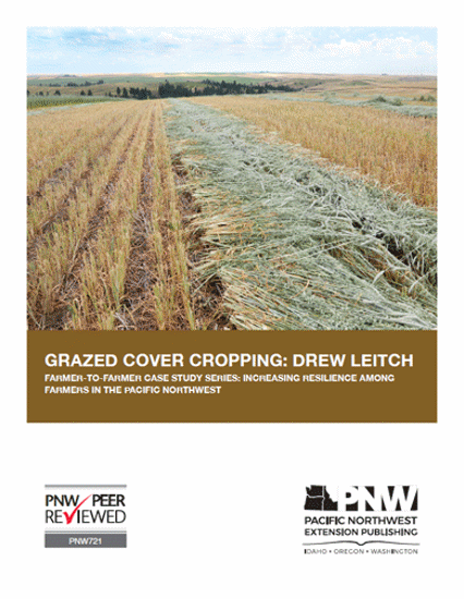 Imagen de Grazed Cover Cropping, Drew Leitch (Farmer to Farmer Case Study Series)