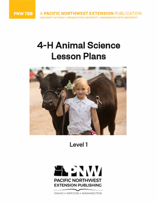 Picture of 4-H Animal Science Lesson Plans Level 1