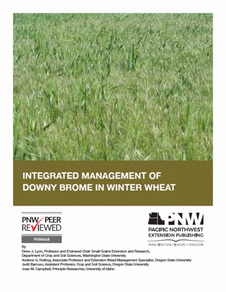 Imagen de Integrated Management of Downy Brome in Winter Wheat