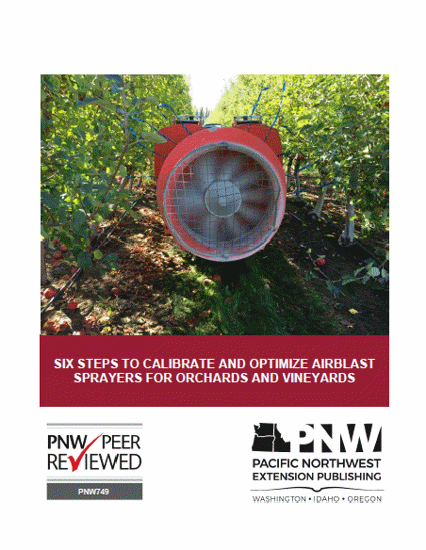 Imagen de Six Steps to Calibrate and Optimize Airblast Sprayers for Orchards and Vineyards
