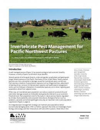Imagen de Invertebrate Pest Management for Pacific Northwest Pastures