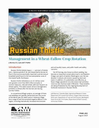 Imagen de Russian Thistle: Management in a Wheat-Fallow Crop Rotation