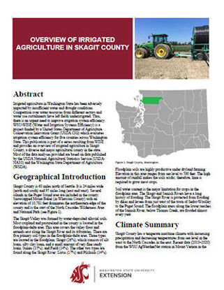 Picture of Overview of Irrigated Agriculture in Skagit County