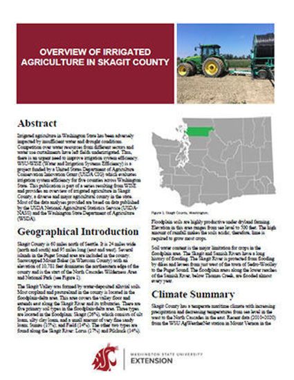 Imagen de Overview of Irrigated Agriculture in Skagit County