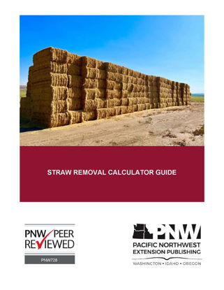 Picture of Straw Removal Calculator Guide