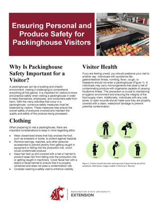 Picture of Ensuring Personal and Produce Safety for Packinghouse Visitors